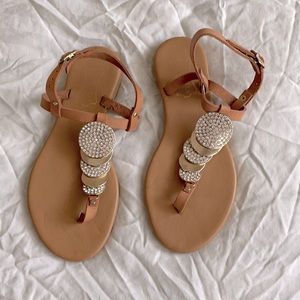 Grecian sandals made in Mykonos